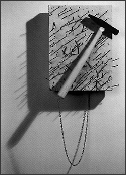 Yoko Ono Painting to Hammer a Nail 1966